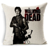 The Walking Dead Daryl Throw Pillow