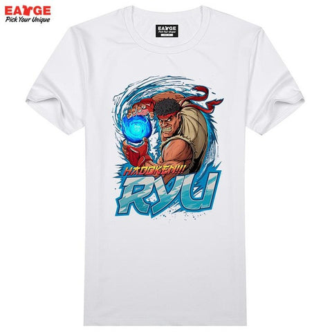 Ryu Super Street Fighter Video Games Men T Shirt