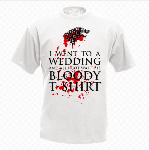 Game of Thrones Red Wedding Bloody T Shirt