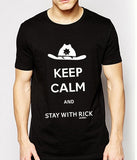 The Walking Dead Keep Calm and Stay with Rick T Shirt