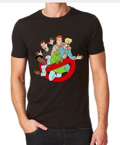 Ghostbusters Cartoon Slimmer Funny T-Shirt