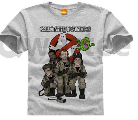 Ghostbusters Team Cartoon with Slimmer T-Shirt