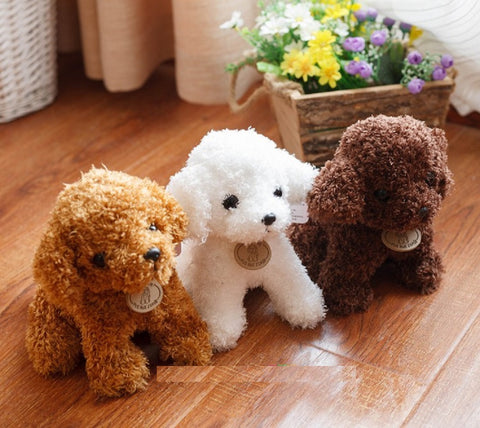 Lovely Stuffed Poodle Dog