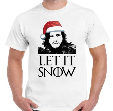 Game of Thrones John Snow Let it Snow T Shirt