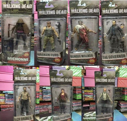 Walking Dead Action Figure Full Collection 5.5"