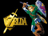 Legend Of Zelda Triforce Black T Shirt